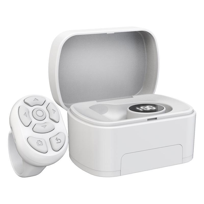 Подставка-кольцо Bluetooth 2-в-1 и пульт дистанционного управления для перелистывания страниц с отделением