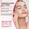 Маска-желе с коллагеном, мягкая очищающая увлажняющая осветляющая и укрепляющая маска для лица 50 мл