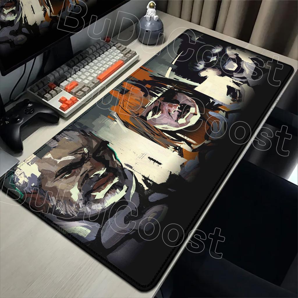 New Cool Wallpaper Game Disco Elysium Mousepad Large Gaming Mouse Pad Computer Mousepad PC Gamer Mouse Mat XXL Laptop Mausepad