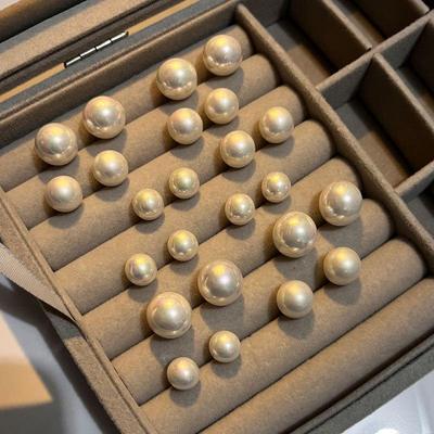 Высококачественные корейские жемчужные серьги с иглами из серебра 925 пробы — элегантные женские украшения для поездок на работу.