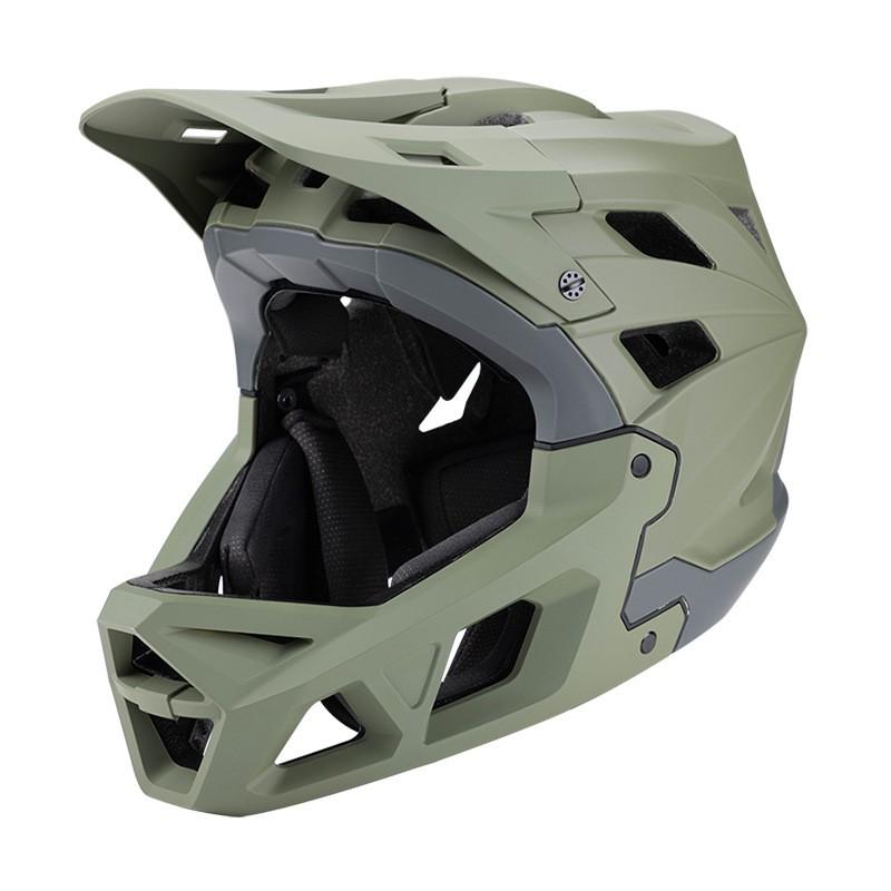 Full Face Mountain Bike Helmet Downhill Racing Adult Cycling Safety Gear PC EPS Construction