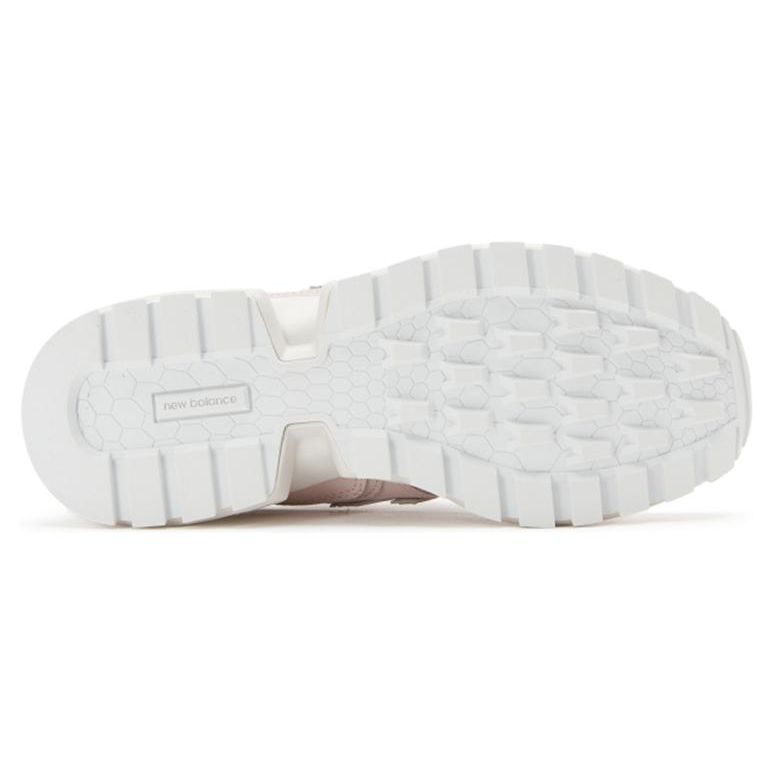 New Balance Nb 574 Сетчатая ткань Синтетическая кожа Удобные Простые Полувысокие Повседневные Кроссовки Унисекс Повседневные Кроссовки Светло-розовый MS574GCF