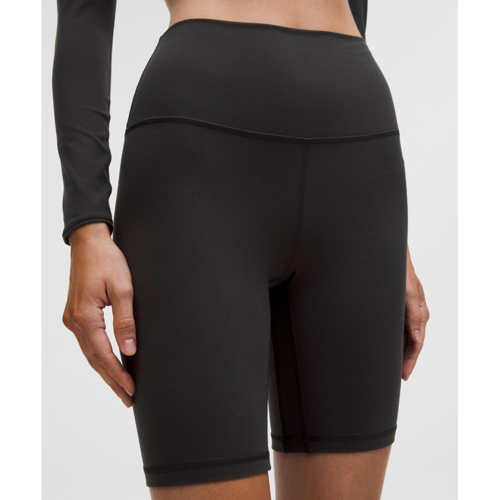 Шорты Lululemon Align™ с высокой талией, 8 дюймов, черные