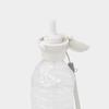 Skater Plastic Bottle Cap Straw One Push Open Case Included 500ml 350mll Dull Gray Installation Cap One Touch PSHC5S-A