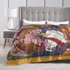 Ms Piggy Queen Vintage Muppet Show Blankets Coral Fleece Plush Super Warm Throw Blankets for Bedroom Sofa Bedspread