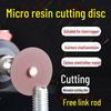 Small Metal Saw Blade - Double Mesh Resin Cutting Disc, Mini Grinding Wheel for Thin Iron, Electric Grinding Accessory