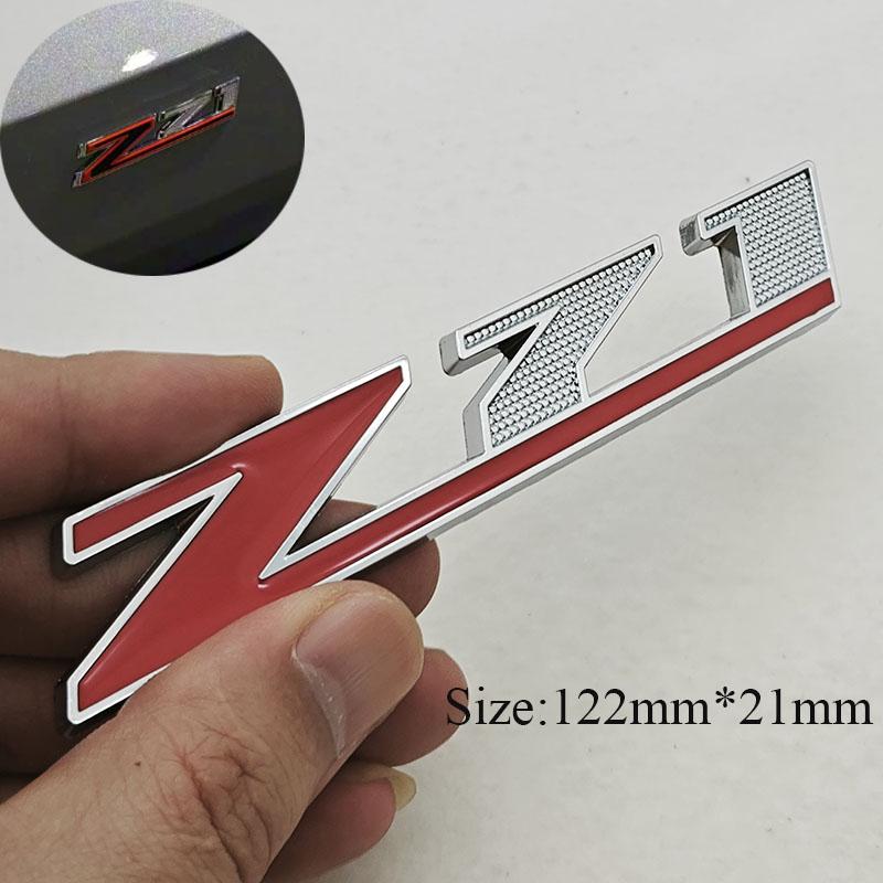 3D Metal Car Styling Logo Z71 Z71 OFF ROAD Trunk Badge Front Grille Emblem Sticker For Chevrolet Silverado Colorado Cheyenne