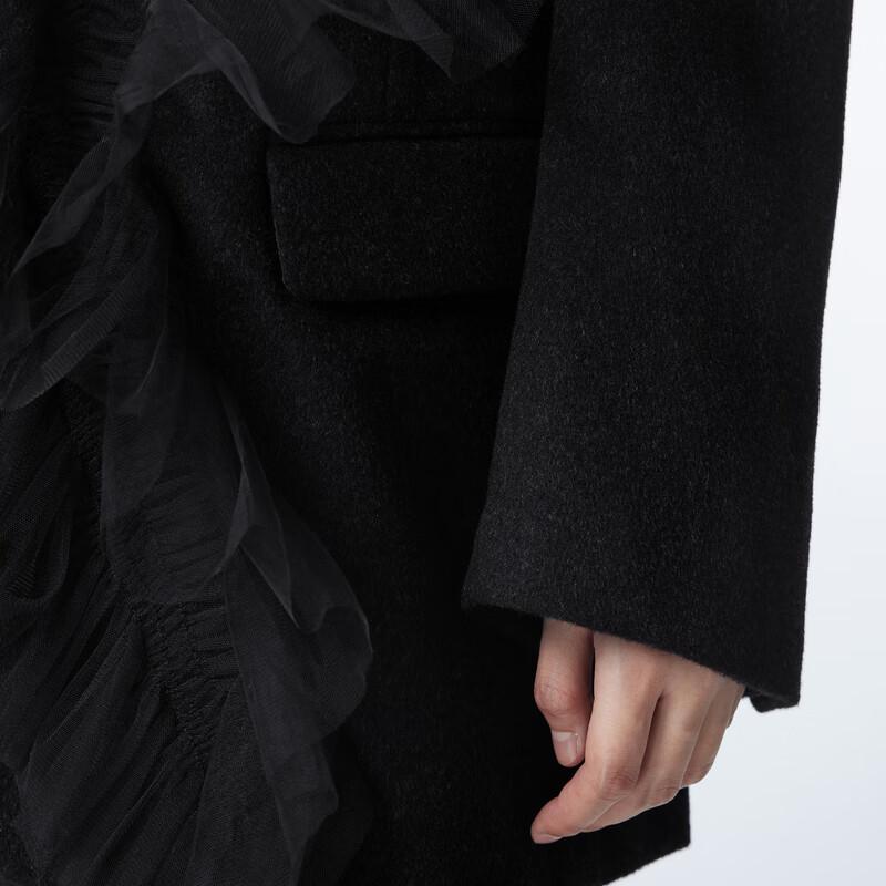 JNBY Women's Autumn Wool Blend Long-Sleeve Blazer 5N9714880