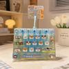 Creative Push Button Keychain Silicone Keycap Clicker Keyring Fidget Keyboard Pendant  Small Gift