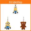 Me Minions Despicable Plush Keychain Bag Pendant Toy Stuffed Doll Cartoon Gift