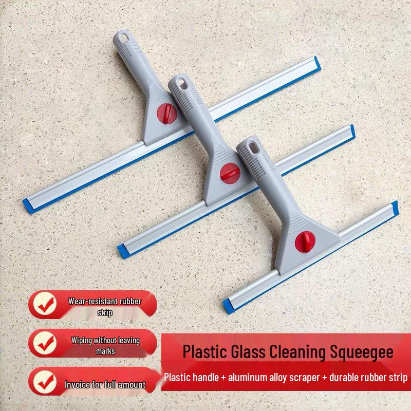 Инструмент для мытья стекол: Телескопический скребок и сгон для окон и полов