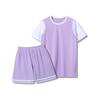 Customizable Basketball Jersey Set Two-Piece Short Sleeve Uniform Team Sports School Competition