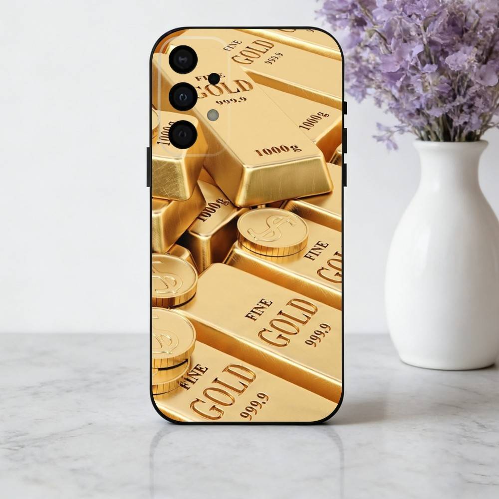 Чехол для телефона G-Gold M-MoneyS P-Pattern для Samsung Galaxy A73,A72,A71,A70,A53,A52,A51, Мягкий силиконовый черный чехол