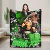 Крис Браун Breezy Bowl Xx Теплые Мягкие Одеяла Офисное Плюшевое Покрывало Удобное Для Улицы Фланелевое Постельное Покрывало Чехол Для Дивана-Кровати