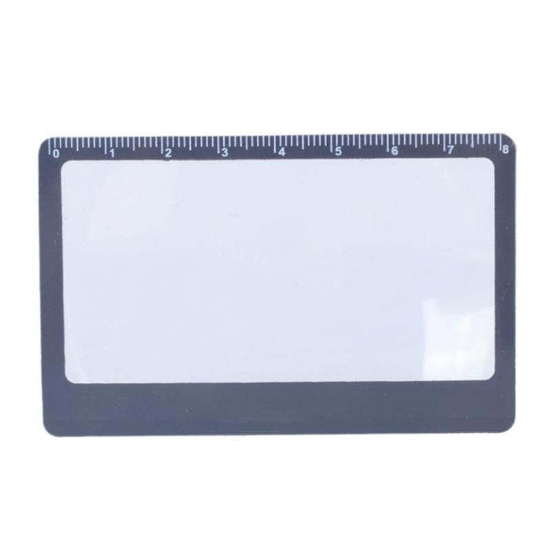 5Pcs 3x Magnifier for Reading Credit Card Size Pocket Magnifier Magnifying Cards for Wallet Portable Magnifier for Read