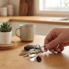 Resin Coffee Beans Keychain Miniature Mini Coffee Cup Bag Charm  Coffee Lover Gift