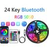 Современная светодиодная лента RGB с радужным цветом, управляемая с помощью мобильного приложения для гостиных, спален, баров, компьютерных залов, внутреннего освещения