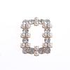 1Pc Shoe Clips  Metal Faux Pearl Bridal Prom Shoes Buckle Decor