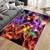 Superhero Movie Collage Carpet suitable as a non-slip mat for the living room or bedroom sofa