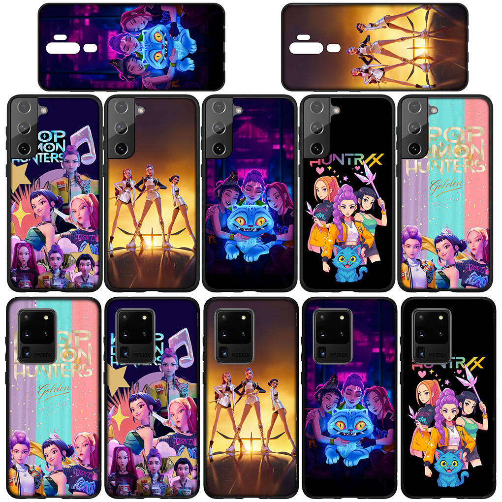 Для Samsung Galaxy S25 S24 S23 S22 Ultra FE Plus A17 A37 A57 A56 A55 A06 A16 A15 A36 A26 A35 A05 A25 A54 A34 Чехол Zoey KPop Rumi Demon Mira Hunters X