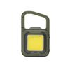 Musashi Rechargeable Super Flashlight 6W Khaki COB-WL008KH Floodlight Security Waterproof