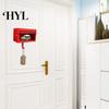 No Drill Installation Key Hook Car Garage Holder with Opening Door Adhesive Home Decor Clip Wall-Mounted Organizer Dual-purpose Decorative for Office