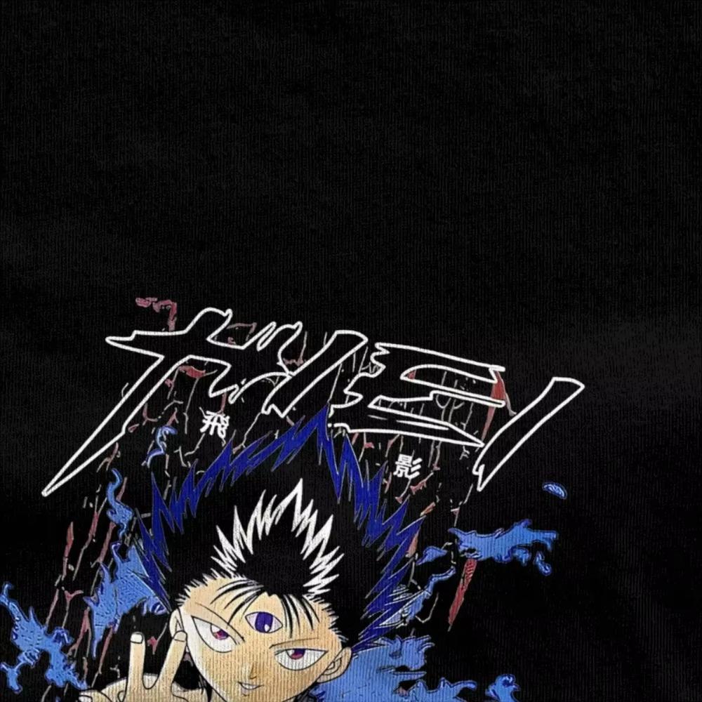 Мужская Женская Футболка Yu Yu Hakusho Hiei Одежда Потрясающая Футболка Топ Футболка Одежда Оригинал