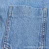 Womens Fashion Casual Adjustable Waist Denim Jumpsuit Blue Street Style Long Pants