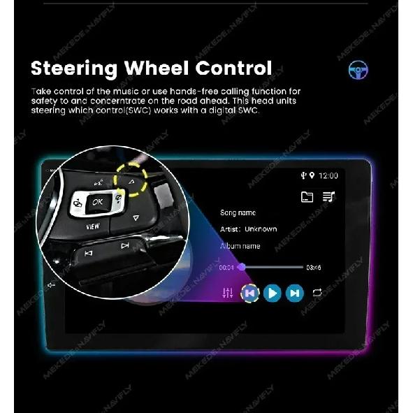 Беспроводной Carplay Автомагнитола для Fiat Panda 2003 2004 2005 2006 - 2012 Навигация GPS Авторадио Android Auto Мультимедийный плеер FM