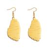 Anniyo ST. Vincent Map With City Name Earrings Gold Color Saint Vincent Maps Jewelry #121321E