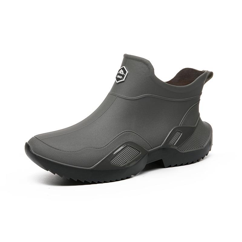 Large size rain shoes female adult size 4 4 women's low-top rain boots fashionable outer wear non-slip waterproof shoes men's rubber shoes