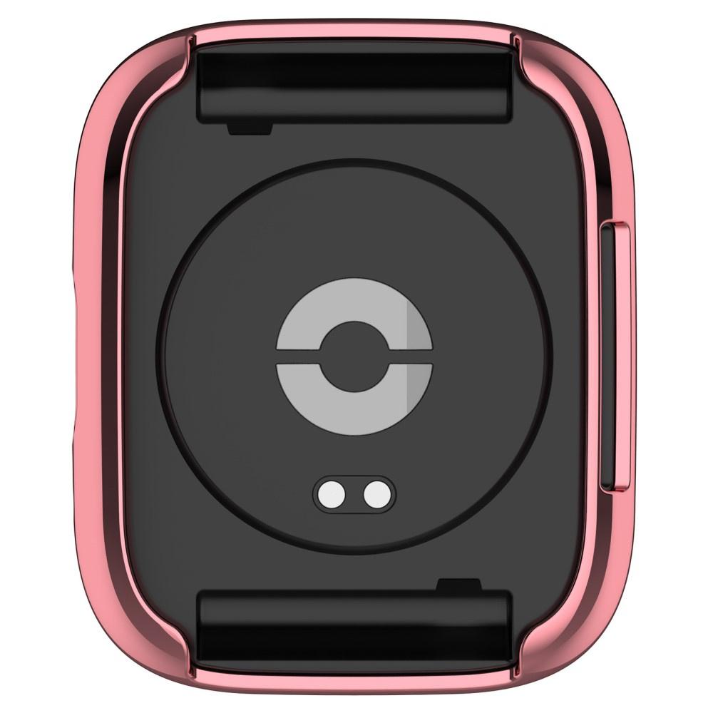 2in1 Case with Screen Protector for Xiaomi Redmi Watch 3 Active, Pink