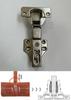 HENGTS 35mm Steel 3-Way Adjustable Cabinet Hinge 3-Stage Soft Closing, 105° Opening for Kitchen, Living, Dining & Home Office