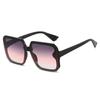 New large square frame sunglasses, bare-faced face-flattering, small personality, trendy street style, outdoor UV protection sunglasses
