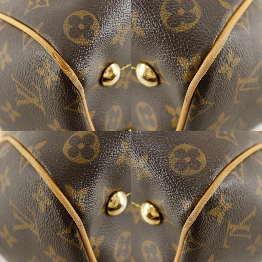 Louis Vuitton Сумка Tivoli PM M40143 Коричневая Канва Monogram Женская Б/у