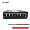 Промышленный Ethernet-коммутатор GY-800E с 8 портами 100 Мбит/с (DIN-рейка)