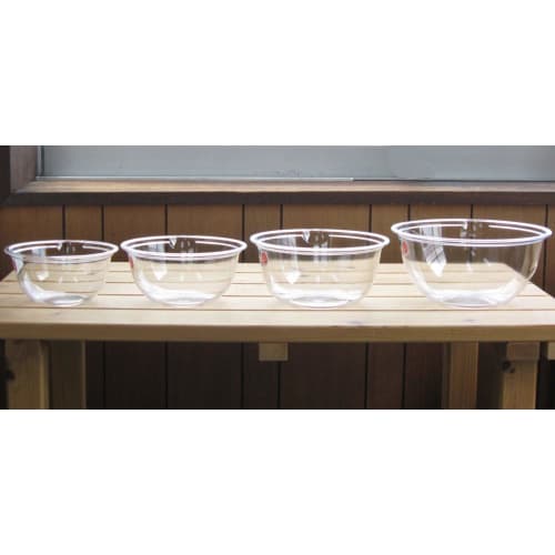 Nagao Bowl Heat-Resistant Cook Bowl Set, 17cm, 19cm, 21cm, 24cm, Made In Japan