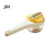 Vegetable Peeler with Storage Box, Shark Serrated Stainless Steel Swivel Safe Peeling Tool for Kitchen Blade Peeler, Efficient Easy Cleaning