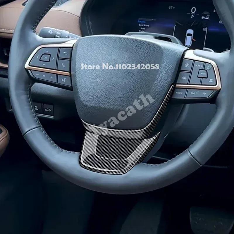 LHD Для Toyota Grand Highlander 2024 2025 углеродный переключатель подъема окна панель рычага переключения передач приборная панель лампа для чтения вентиляционное отверстие кондиционера крышка подлокотника
