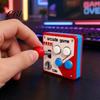 90s Game Control Panel Arcade Switch Wall Decoration, Retro with Movable Decor Rocker, Mount for E-Sports Room