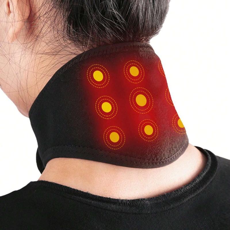 Neck Wrap Support Family Hot Selling Self Heating Magnetic Neck Massage Tourmaline Winter Comfortable Warming 15 Magnets Stone