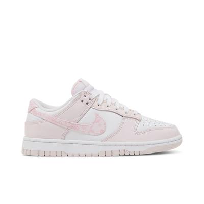 Женские Dunk Low 'Розовый пейсли' (женские размеры) Белые / Средне-розовые / Жемчужно-розовые кеды для скейтборда FD1449 100