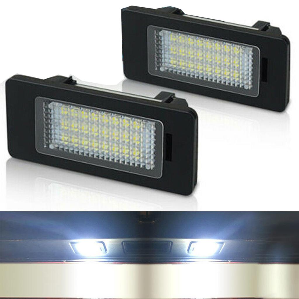 2x Cars Accessories LED License Plate Light Bulb For BMW E90 E92 E39 E60 E61 M5 E70 LED Light Interior