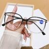 Очки для чтения с увеличенной оправой, блокирующие синий свет, для женщин и мужчин пожилого возраста