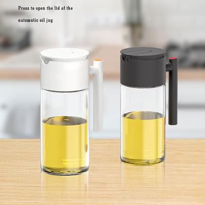 Бутылка для масла, бытовая герметичная стеклянная банка для соевого соуса, уксуса, масла, пресс и распылитель, двухцелевой распылитель масла, кухонная утварь