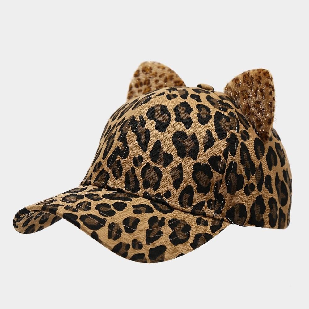 Breathable Duckbill Hat Adjustable Sun Hat Fashion Cat Ears Baseball Cap  Four Season