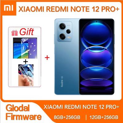 Восстановленный Xiaomi Redmi Note 12 Pro+ 5G с глобальной прошивкой, NFC, зарядкой 120 Вт, аккумулятором 5000 мАч, тройной задней камерой 200 Мп, гибким DotDisplay OLED 6,67 дюйма, 5G-смартфон