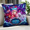 Мультфильм Hazbin Hotel Наволочка Набор Наволочек 4 шт 50x50 45x45 40x40 Наволочка Декоративная Диван Домашний Декор