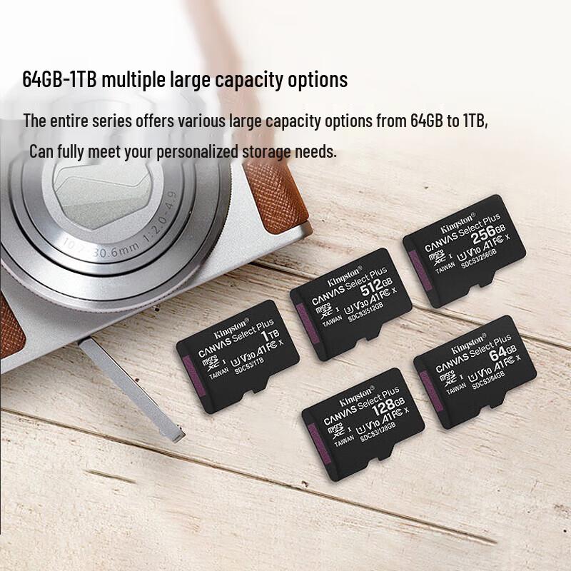 Kingston Карта памяти MicroSD Canvas Select Plus