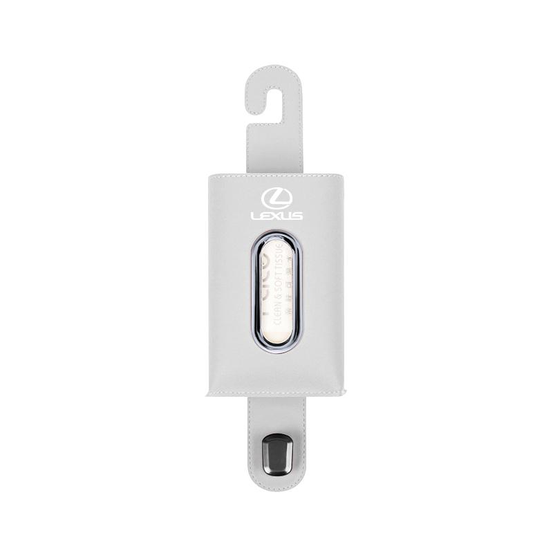 Car Seat Back Tissue Box Hook-Mounted Tissue Holder For Lexus Fsport GS GX IS LS LX CT LC RC LBX NX RX 350h 450h UX 300e GX460